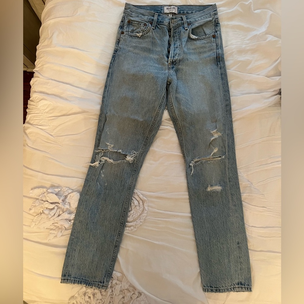 Agolde Jamie High Rise Jeans - Picture 3 of 6